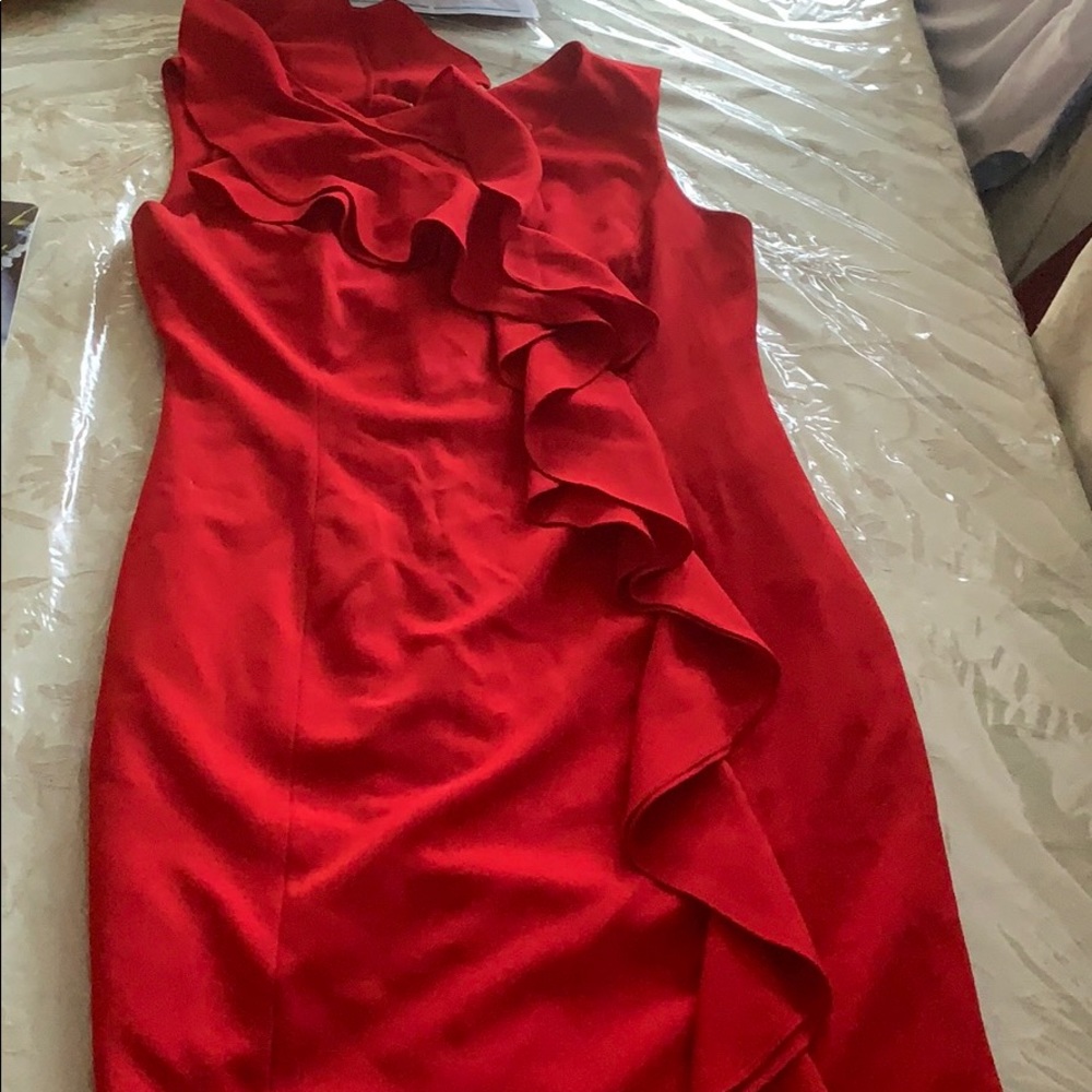 Red dress